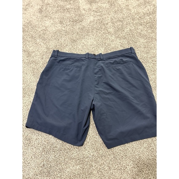 Nike Dri Fit Golf Navy 10"Inseam Shorts Men's Size 42 Navy Performance Chino - Picture 3 of 7